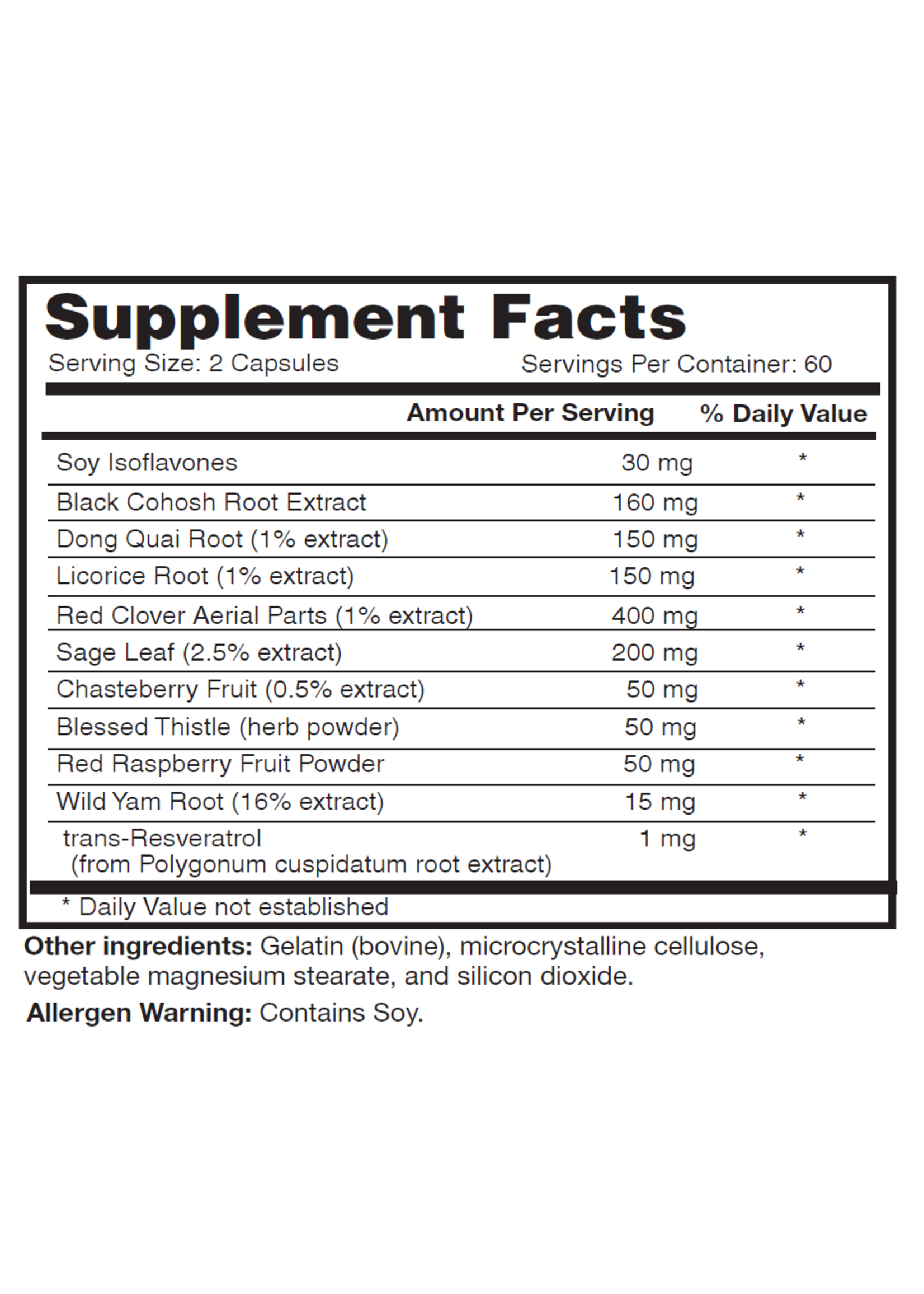 Revelution Twenty Two™ Revelution Twenty Two™  Menopause Support 60 capsules