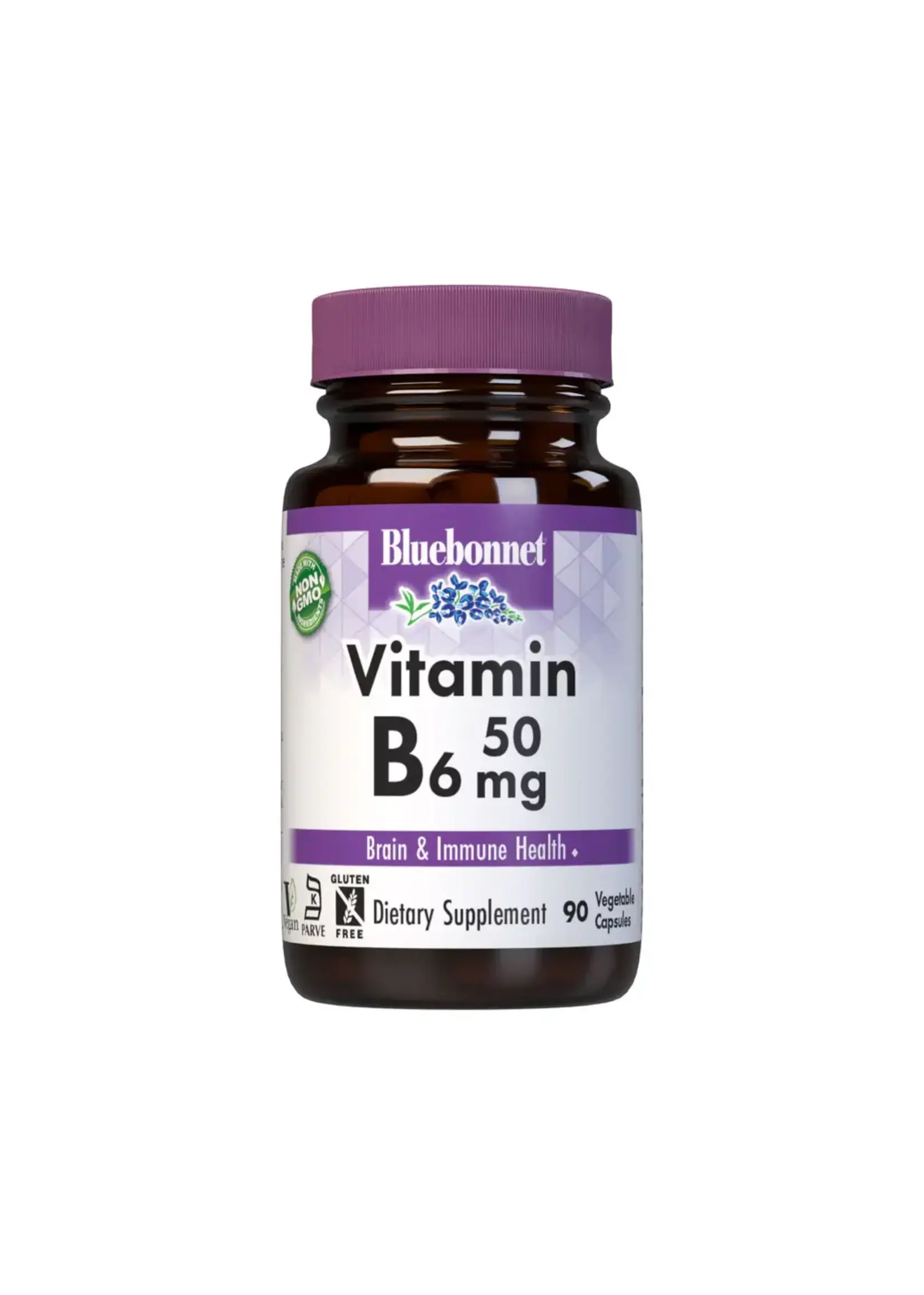Bluebonnet Nutrition - Vitamin B-6 50 mg
