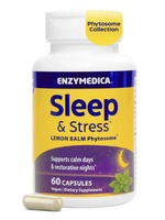 *Enzymedica Sleep & Stress Lemon Balm Phytosome® - 60 caps