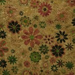 Belagio Packaged Cork Fabric Multi-Colored Print 18''X15''-Spring Flowers