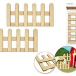Picket Fence - 2pc