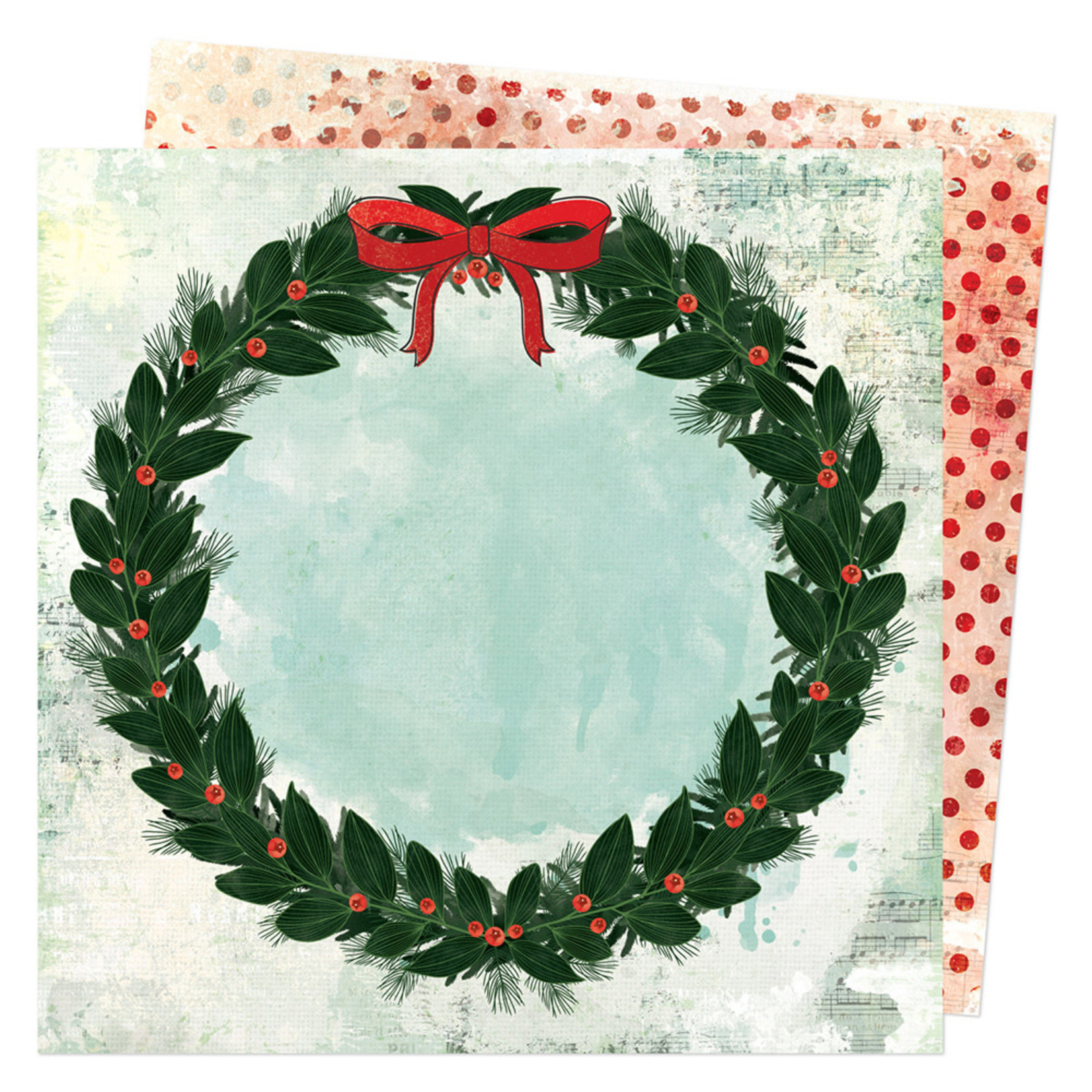 Vicki Boutin Vicki Boutin - Warm Wishes Collection - Christmas - 12 x 12 Double Sided Paper - Individual Sheets