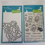 Lawn Fawn Fox Costumes Befor'n After - Stamp and Die Set