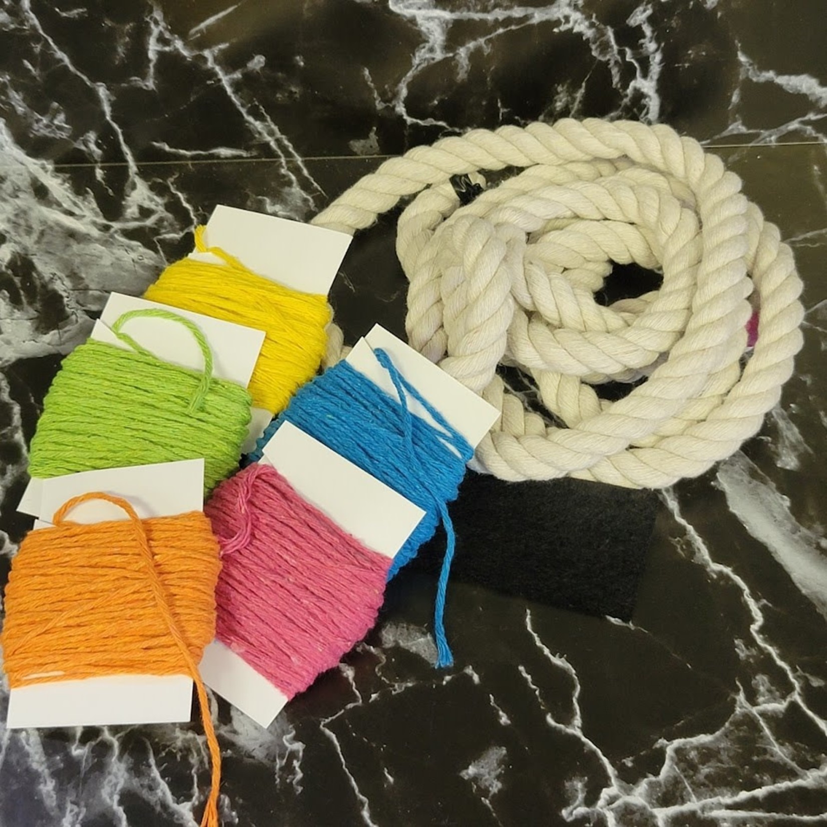 DIY Medium Rainbow Kit (Macrame, Yarn Wrapping)