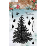 Studio Light Studio Light - Clear Stamp Build A Christmas Tree Sending Joy 105x148mm nr.56