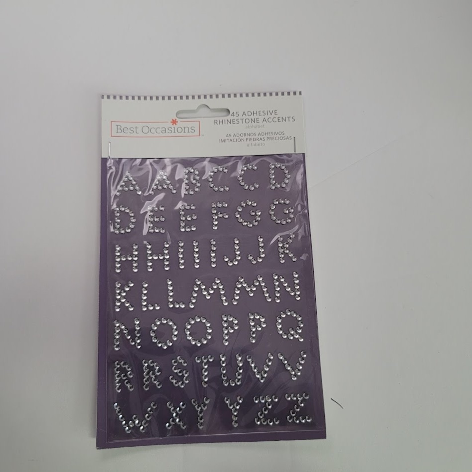 Stickers - Alphabet - Rhinestone Letters