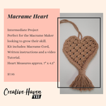 Macrame Heart DIY Kit