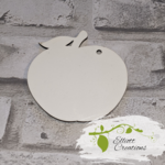 Ornament Apple MDF 5 pack