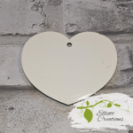 Ornament Heart MDF 5 pack
