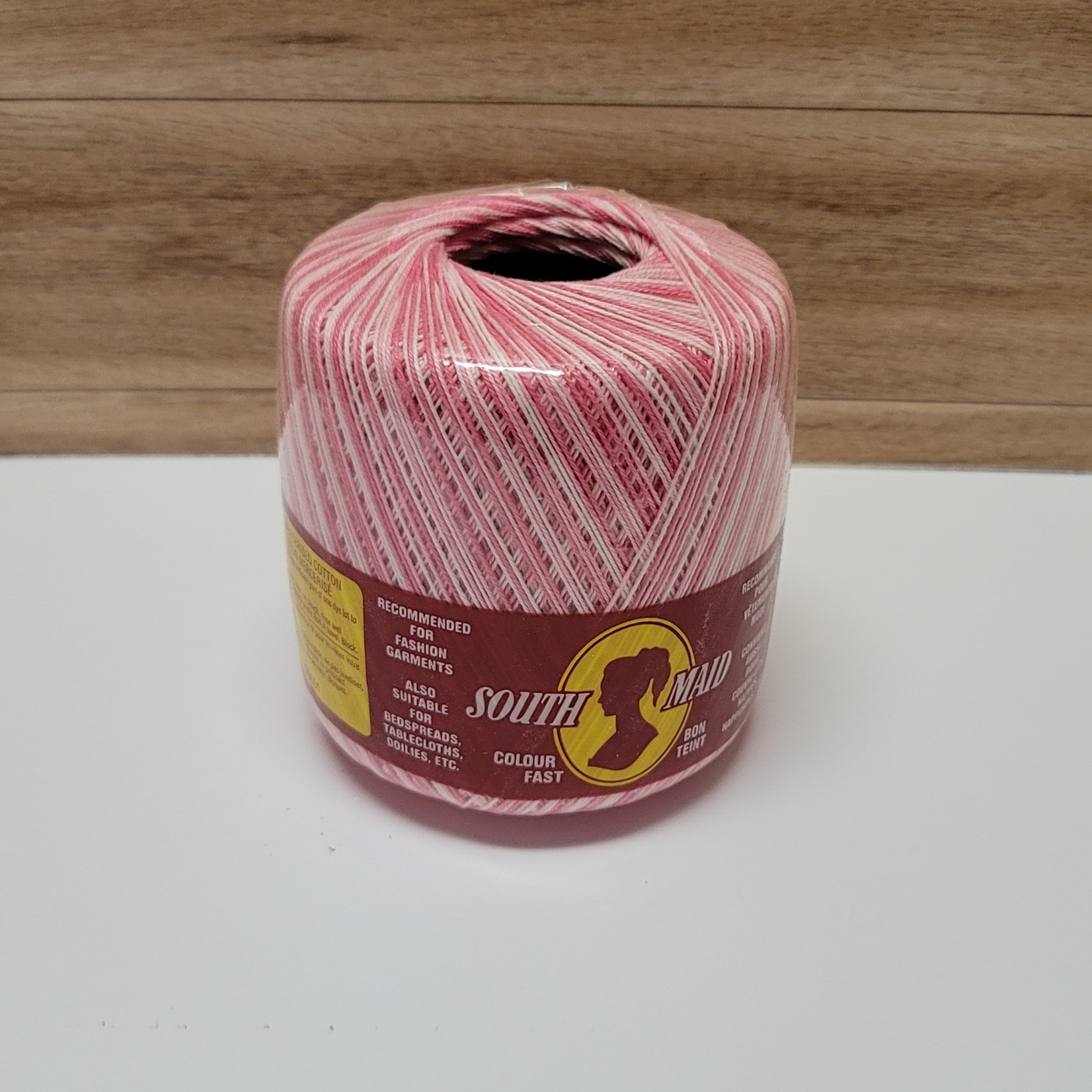 Crochet Tread - Pink & White