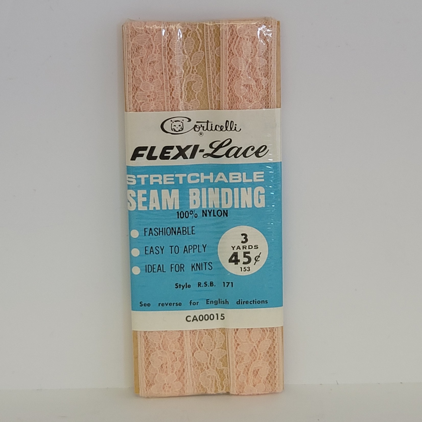 Vintage Flexi-Lace -  Stretchable Seam Binding and Hem Facing