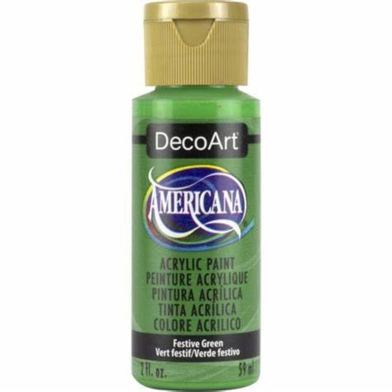 DecoArt Americana - Acrylic Paint - Festive Green