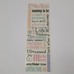SandyLion Stickers - Expecting Words