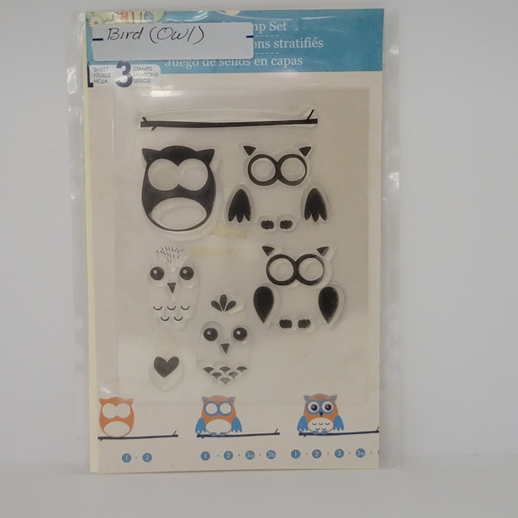 Clear Stamp Set - Owl