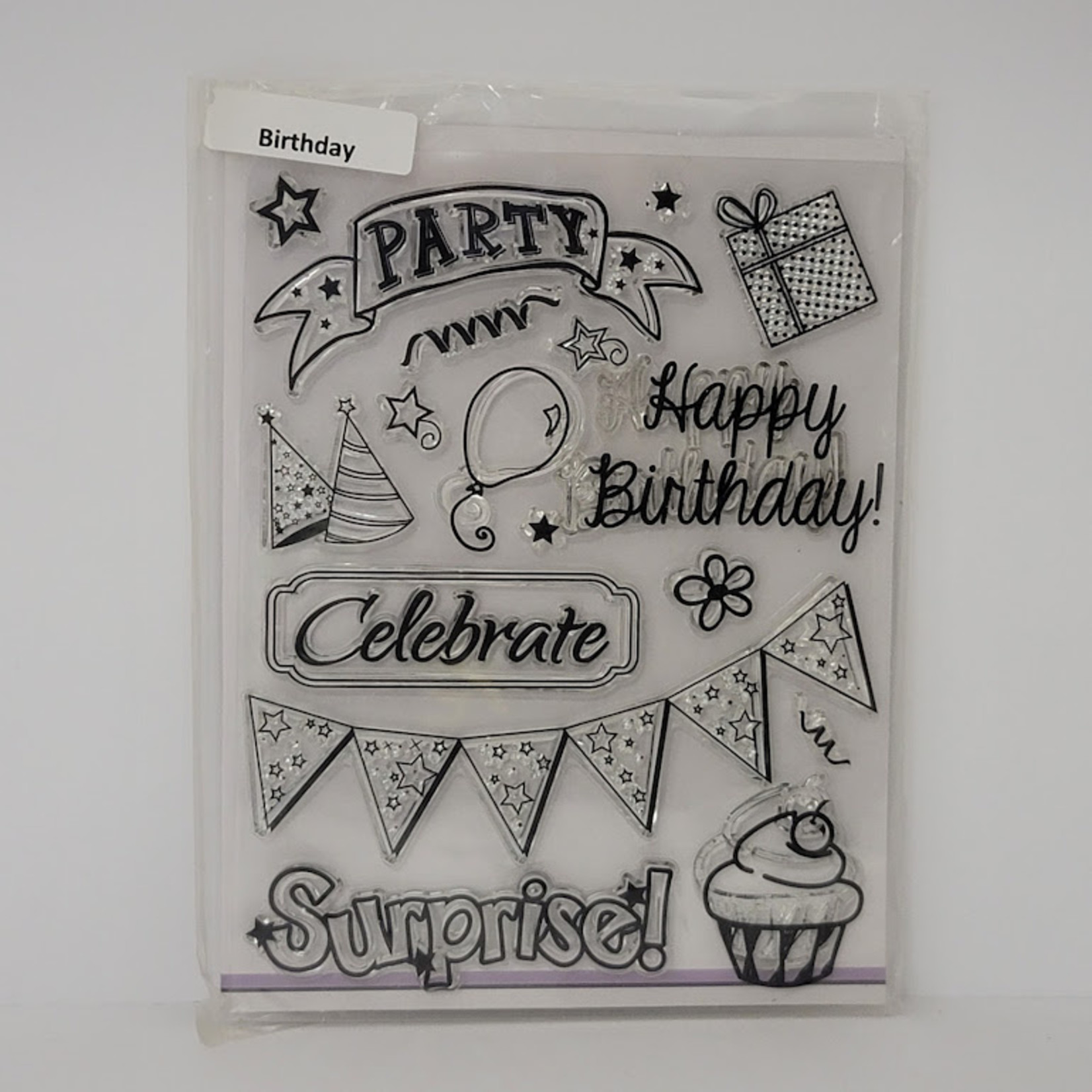 Clear Stamp - Birthday - Party
