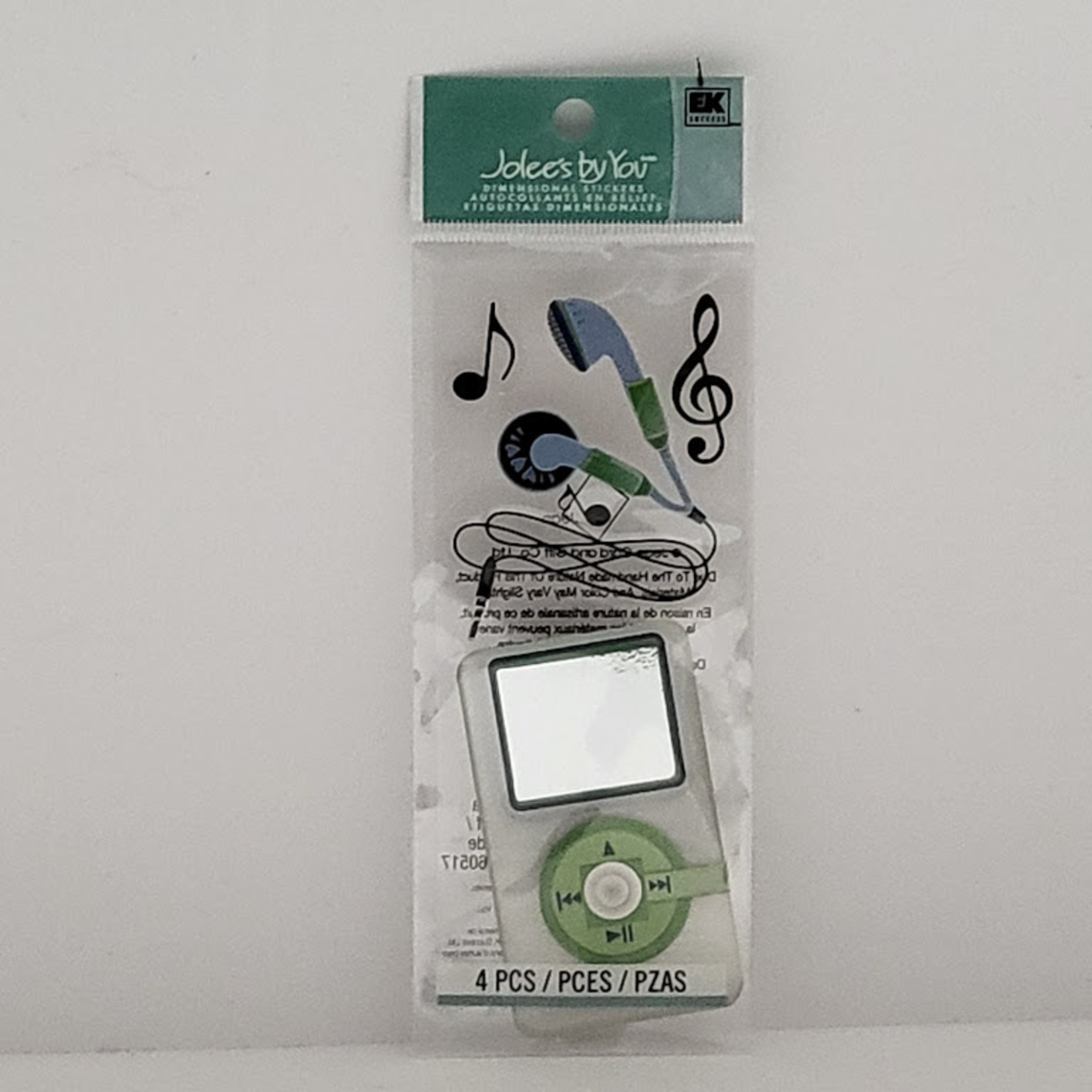ek success Jolee's boutique - Dimensional Stickers - ipod & headphones