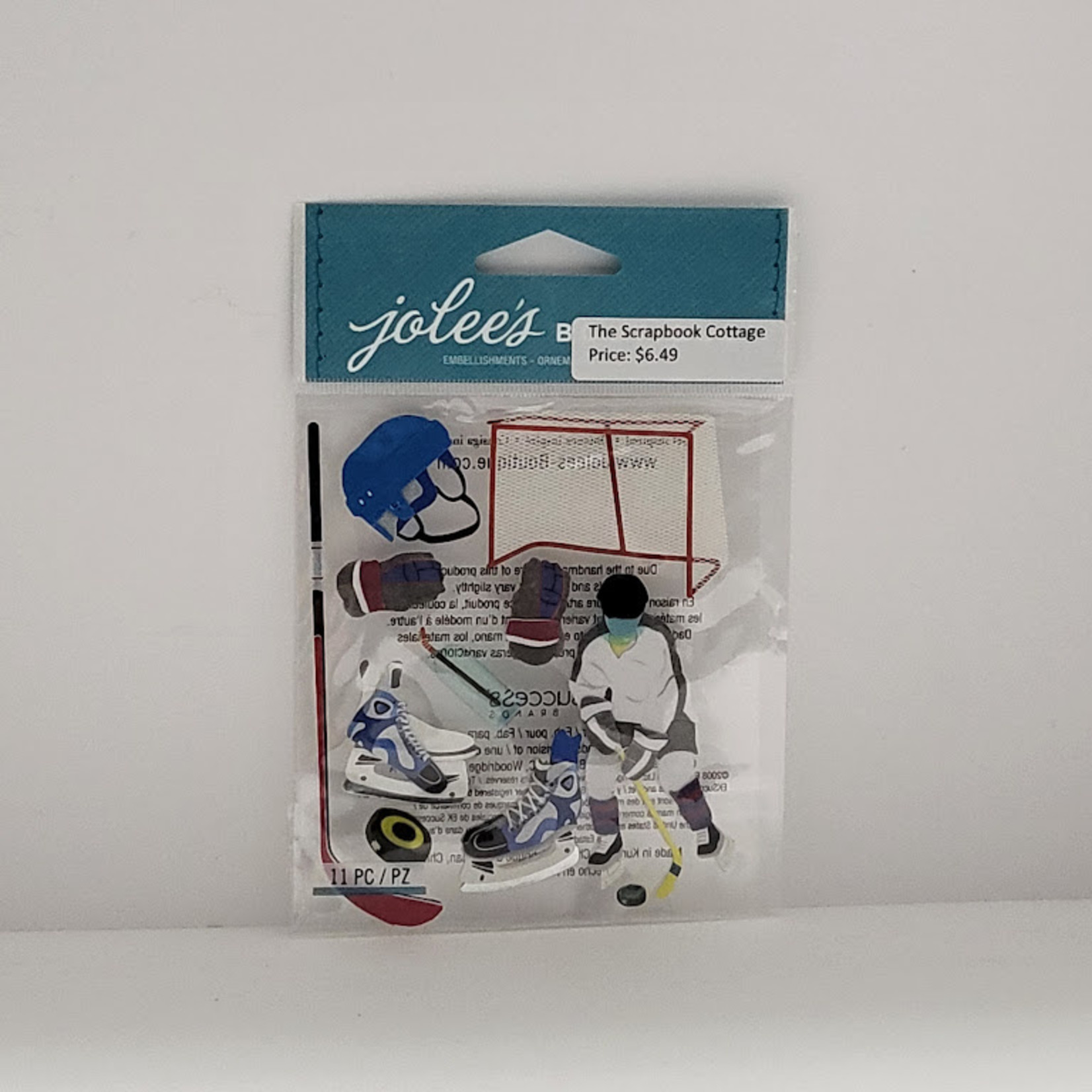 ek success Jolee's boutique - Dimensional Stickers - Hockey