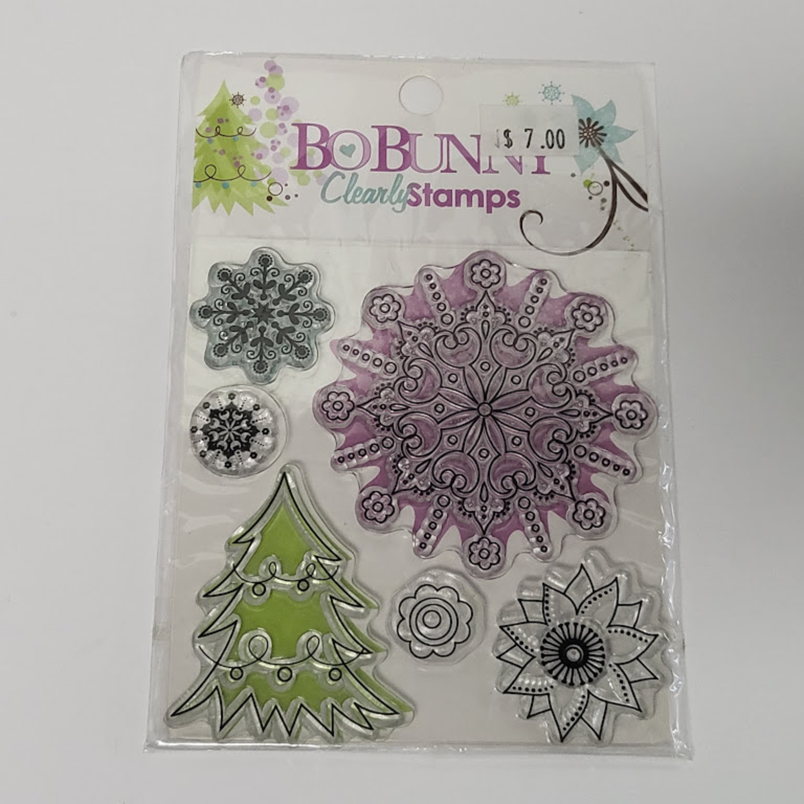 BoBunny Clear Stamp Set - Winter Joy