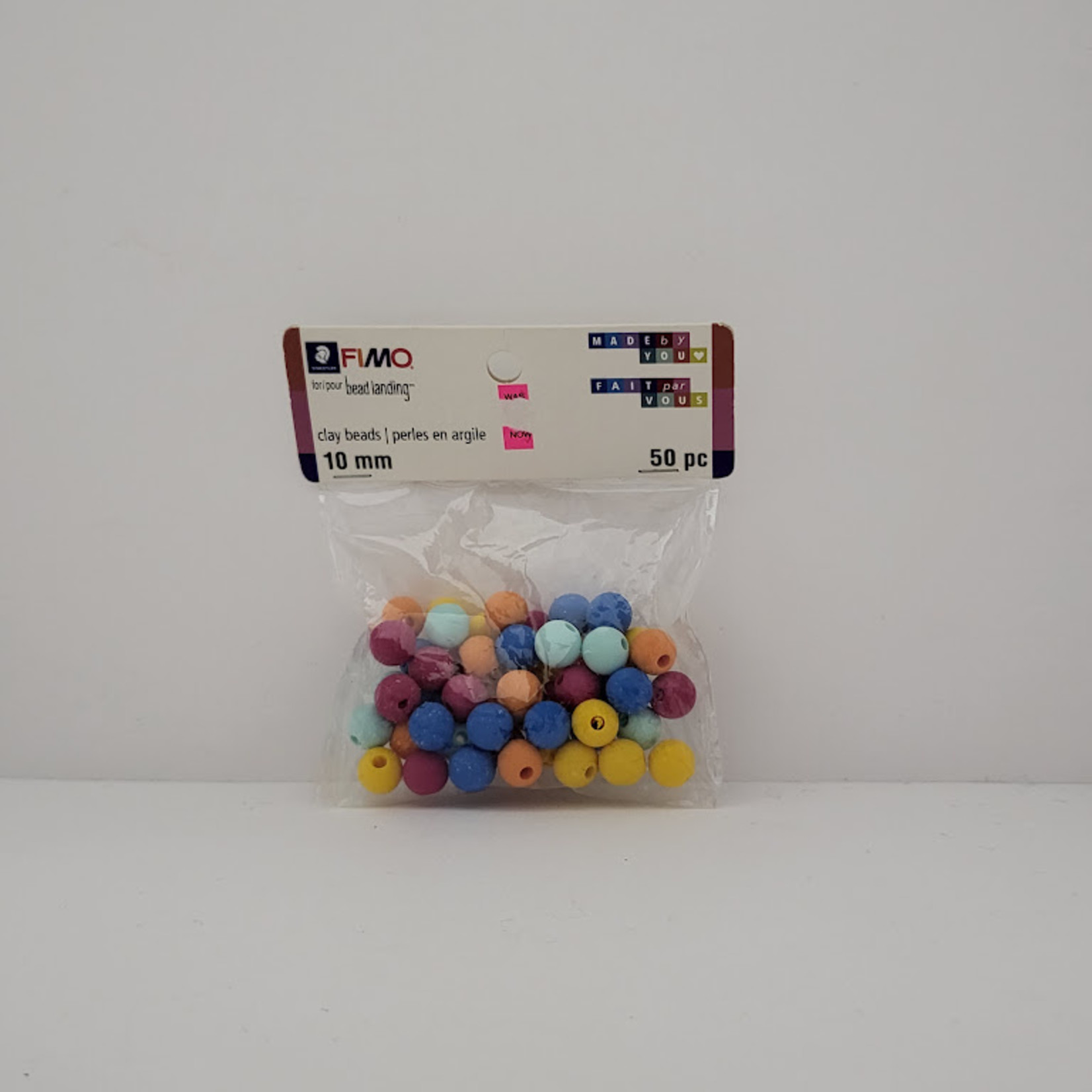 Clay Beads - 10mm Assorted colours