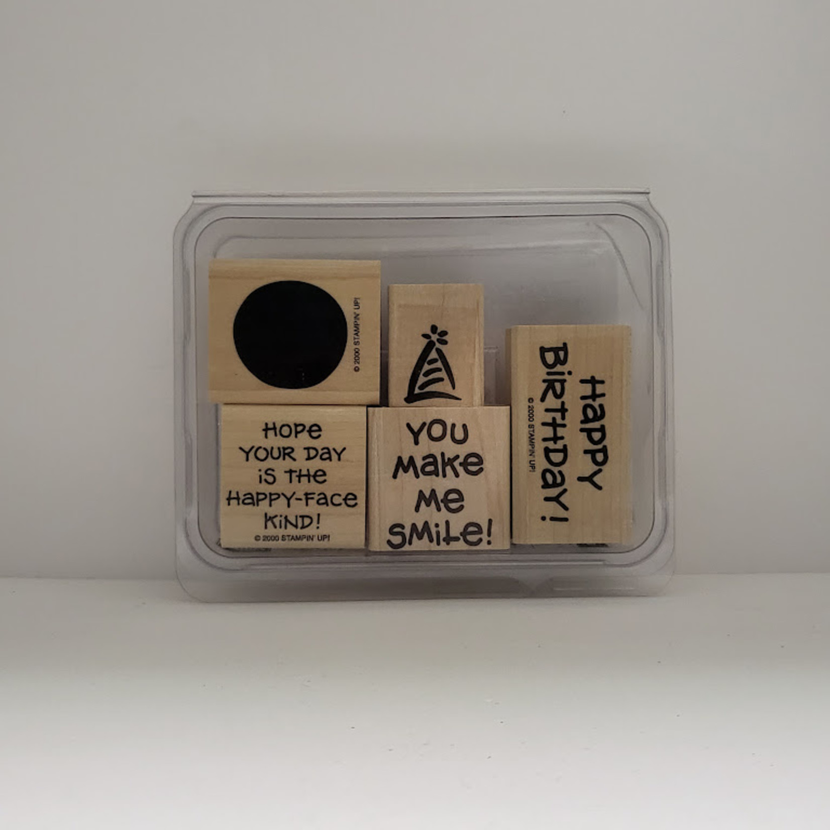 Stampin' Up Misc Stampin' Up Wooden Stamps - Birthday