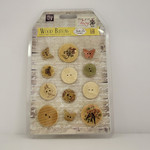 Prima Marketing Wood Buttons - Fairy Rhymes