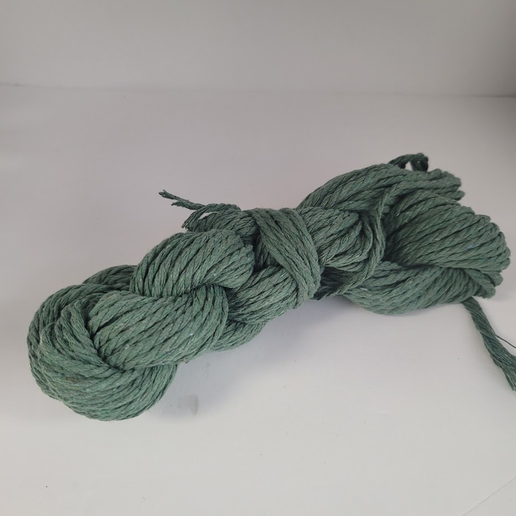 3mm Macrame 3 ply Cord - Approx 50m = 164ft - Ivy