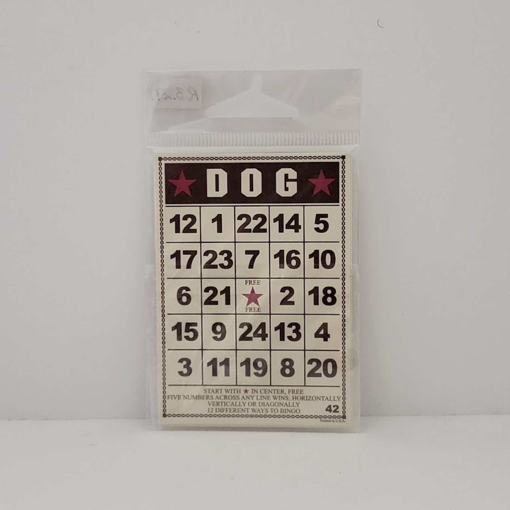 Bingo Cards - Mini Pet