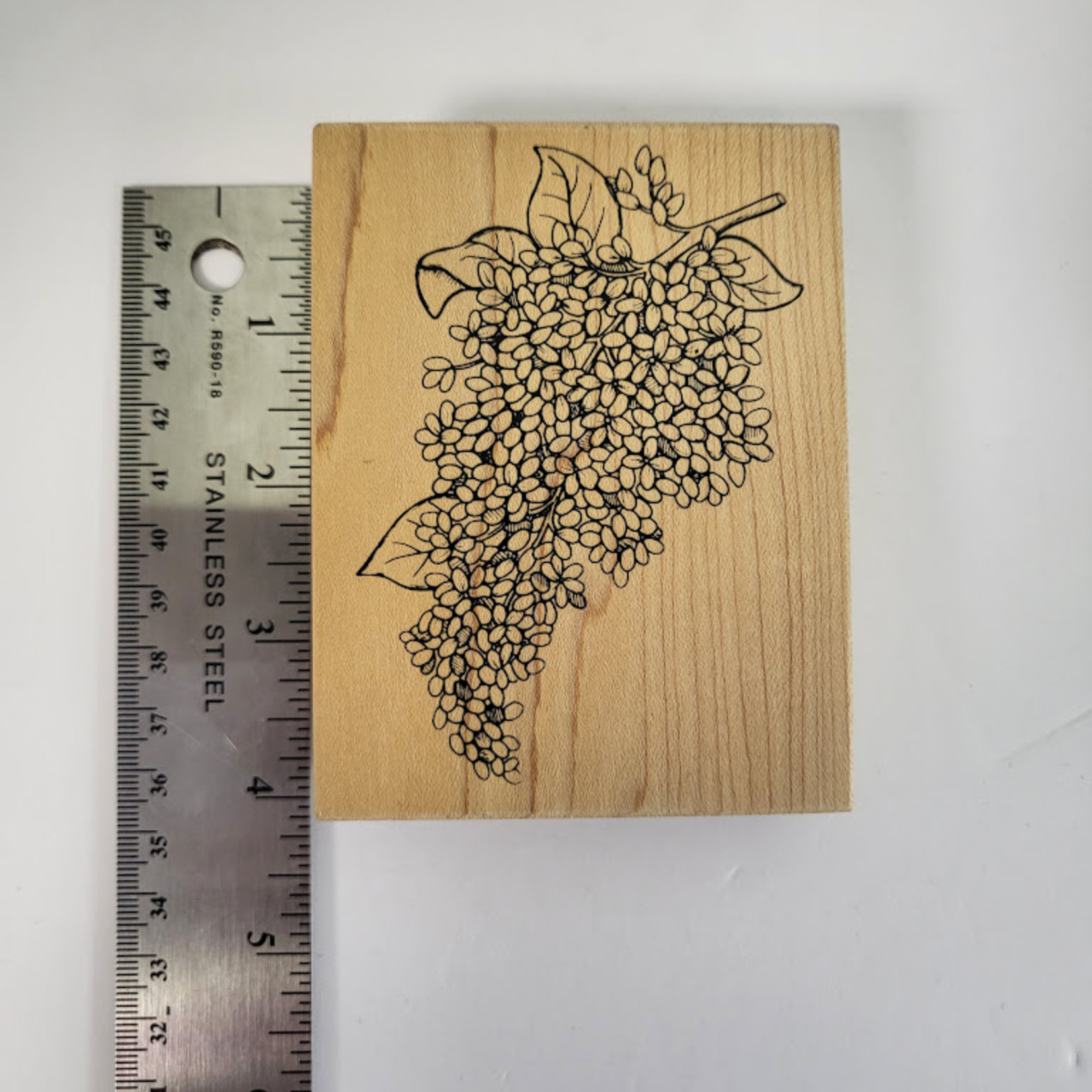 Wooden Stamp - Lilac Branch