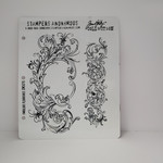 Stampers Anonymous Tim Holtz - Cling Rubber Stamp Set - Fabulous Flourishes CMS070