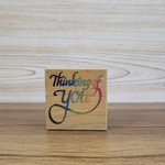 Stampendous Wooden Stamp - Thinking of You