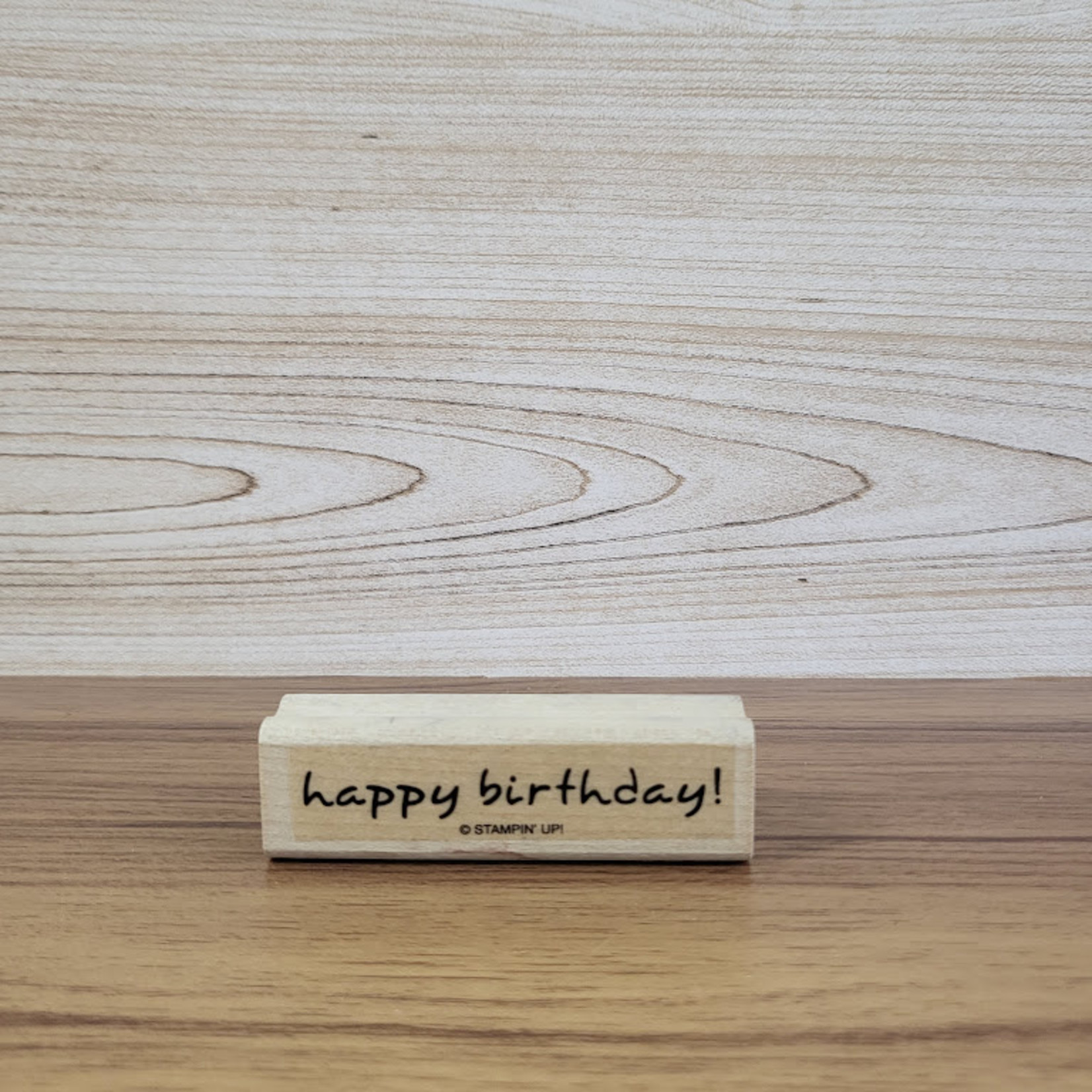 Hero Arts Wooden Stamp - Small happy birthday