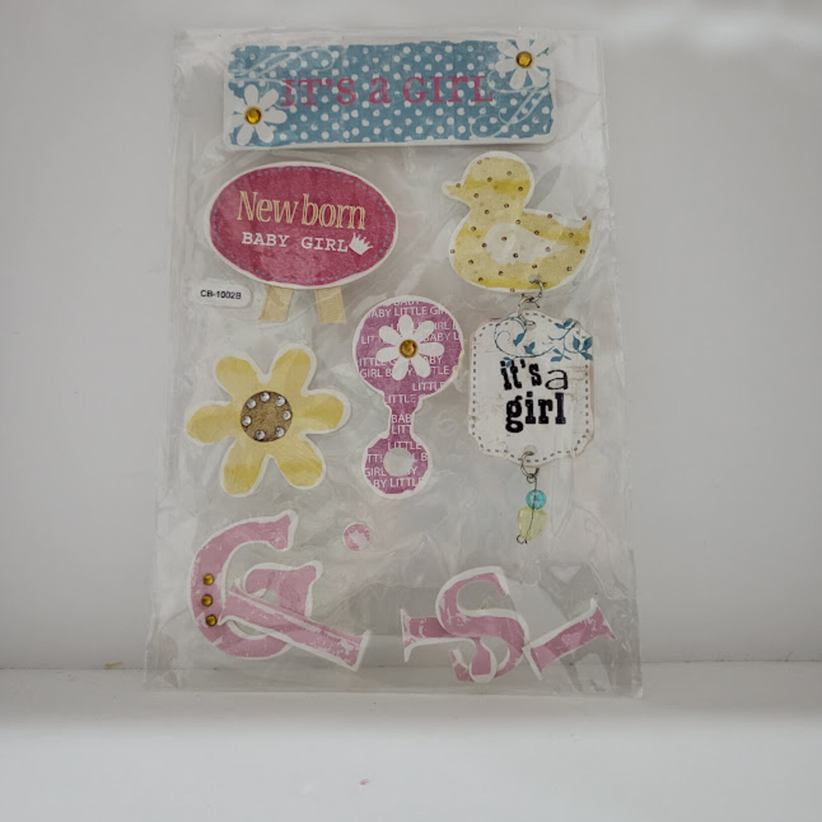 Sticker Sheet - New Baby Girl