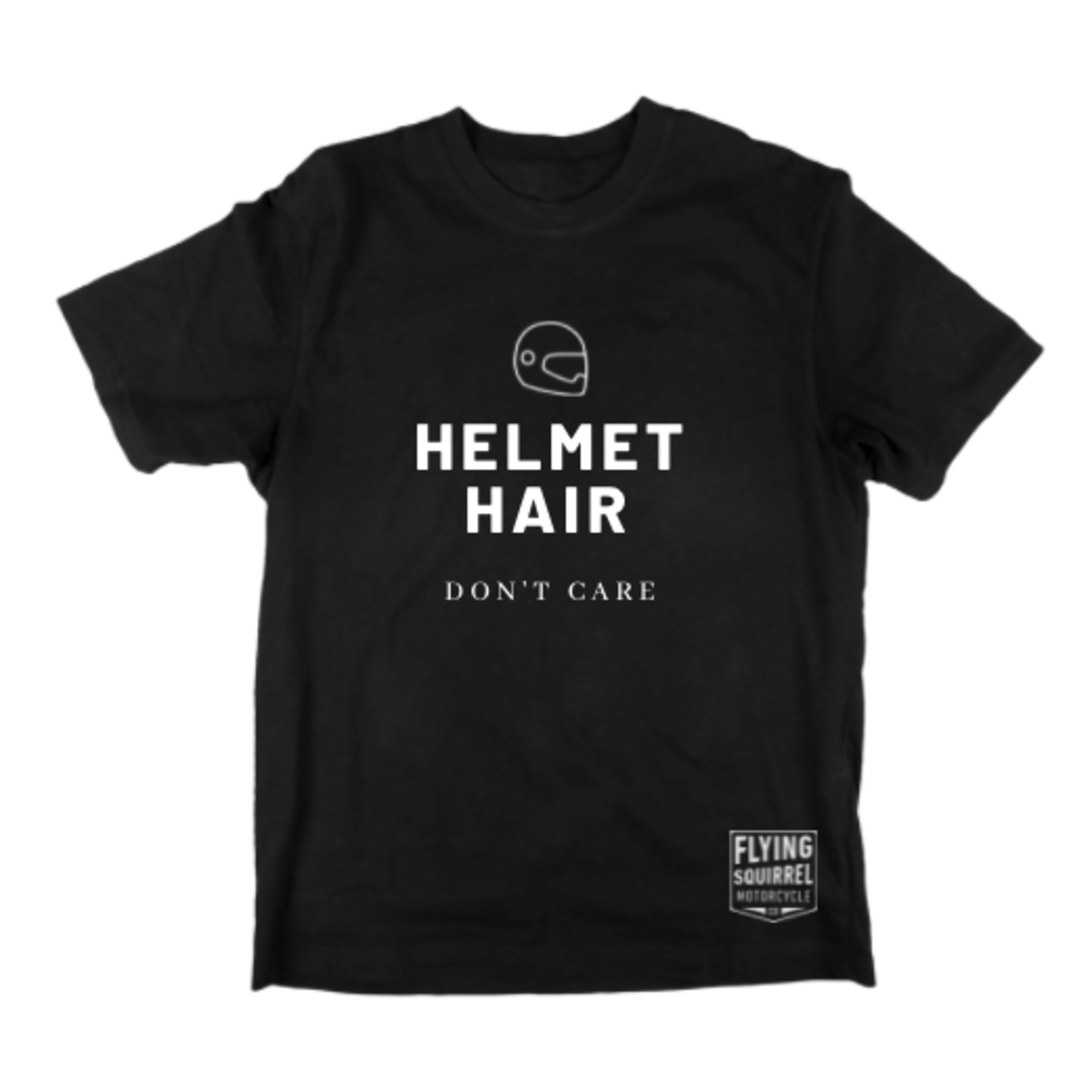 FSM Helmet Hair T-shirt - Black