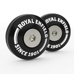 Royal Enfield bar end finisher kit, machined black 1720058/B