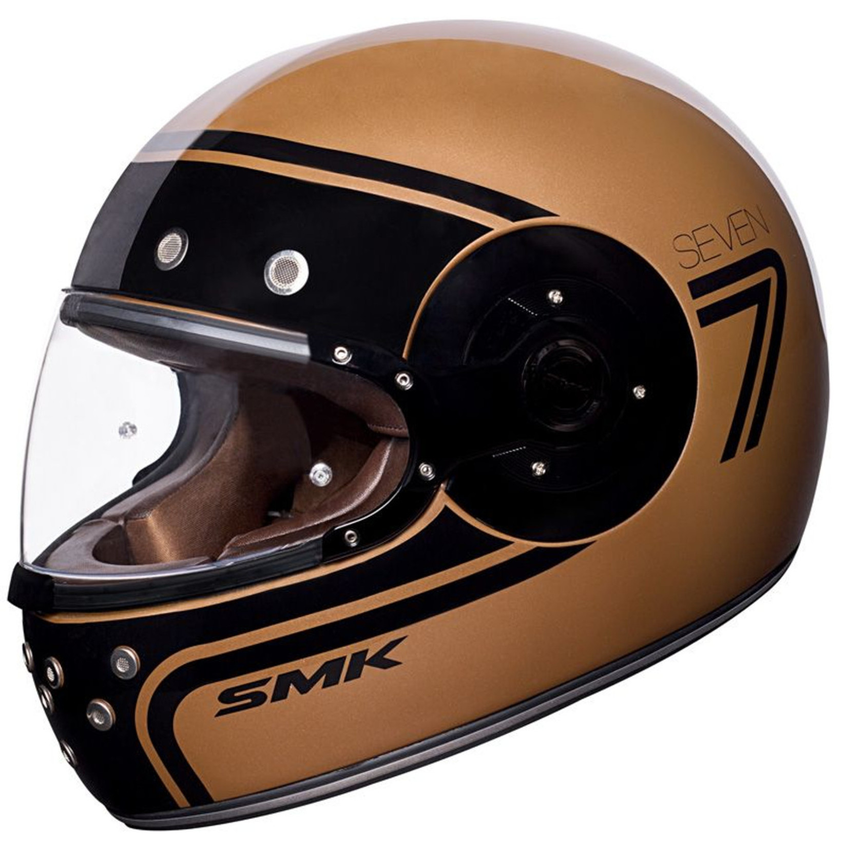 SMK Retro Seven Helmet GLO BRONZE/BLK