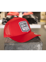 FSM Red Trucker Hat Shield