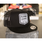 FSM Black Trucker Hat w/ white FSM Patch