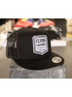 FSM Black Trucker Hat w/ white FSM Patch