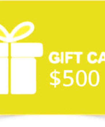 Gift Card $500