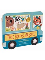 The Kids on the Bus: A Spin-the-Wheel Book of Emotions (School Bus book, Interactive Board Book for Toddlers, Wheels on the Bus) by Kirsten Hall,  Melissa Crowton
