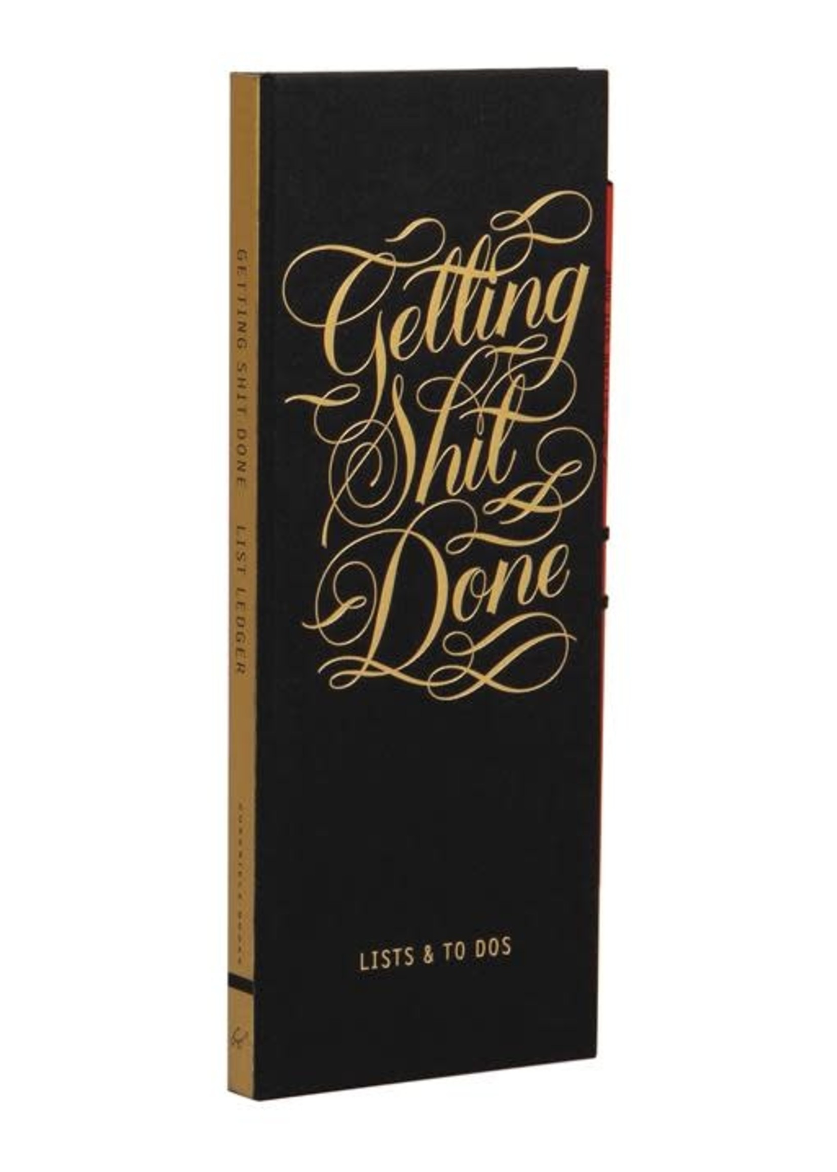 Getting Shit Done List Ledger by Calligraphuck