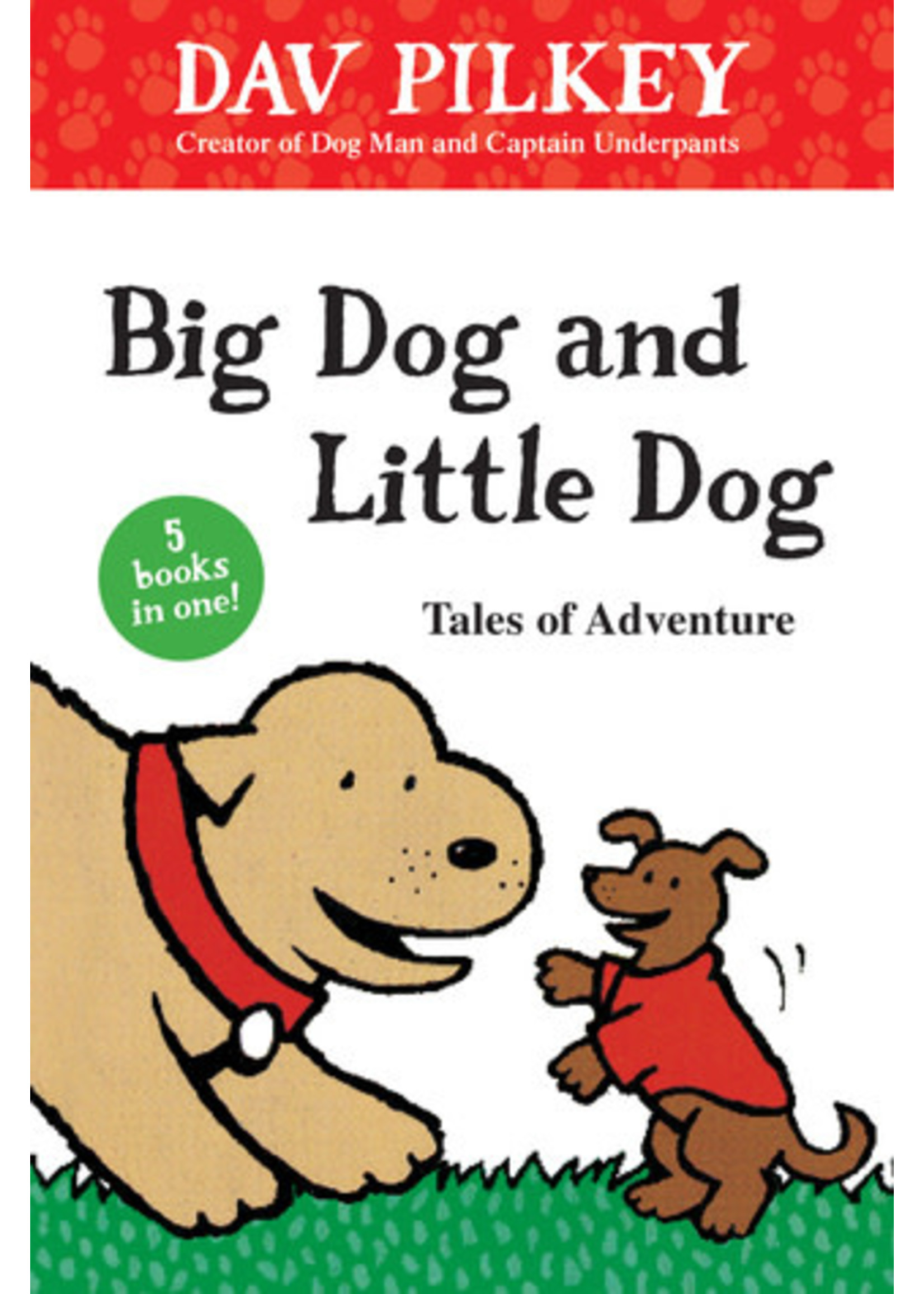 Big Dog and Little Dog Tales of Adventure by Dav Pilkey