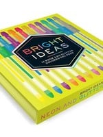 Bright Ideas Neon and Glitter Colored Gel Pens 12 Colored Pens by Chronicle Books