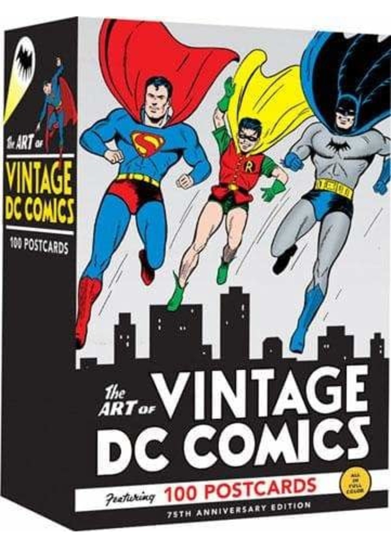 The Art of Vintage DC Comics Featuring 100 Postcards by DC Comics