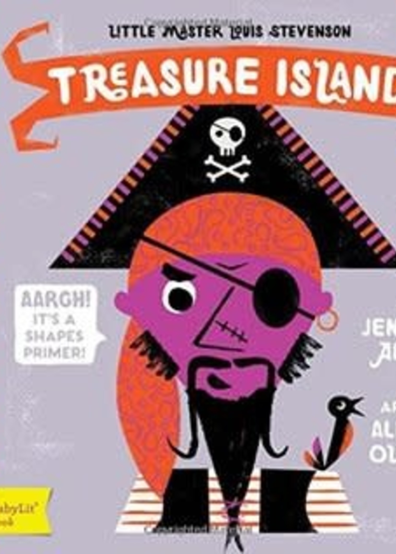 Treasure Island: A BabyLit® Shapes Primer by Jennifer Adams,  Alison Oliver