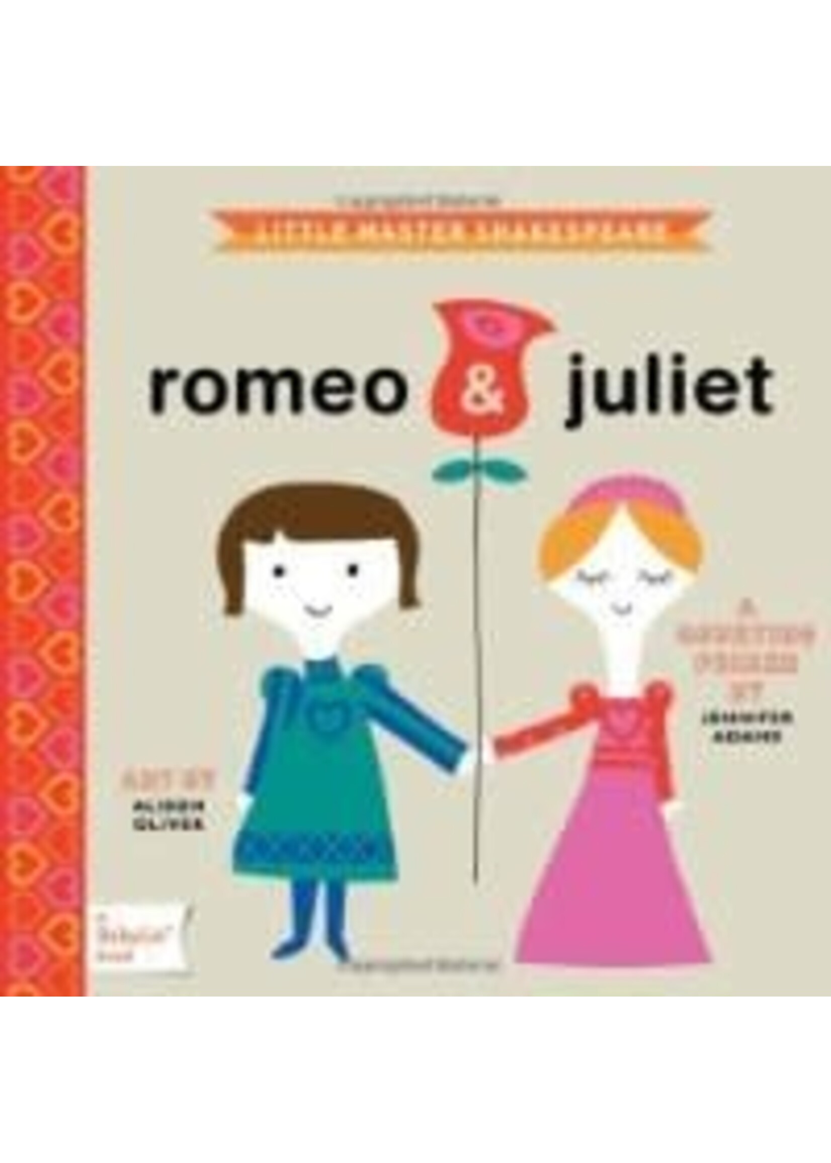Romeo & Juliet: A BabyLit Counting Primer by Jennifer Adams,  Alison Oliver
