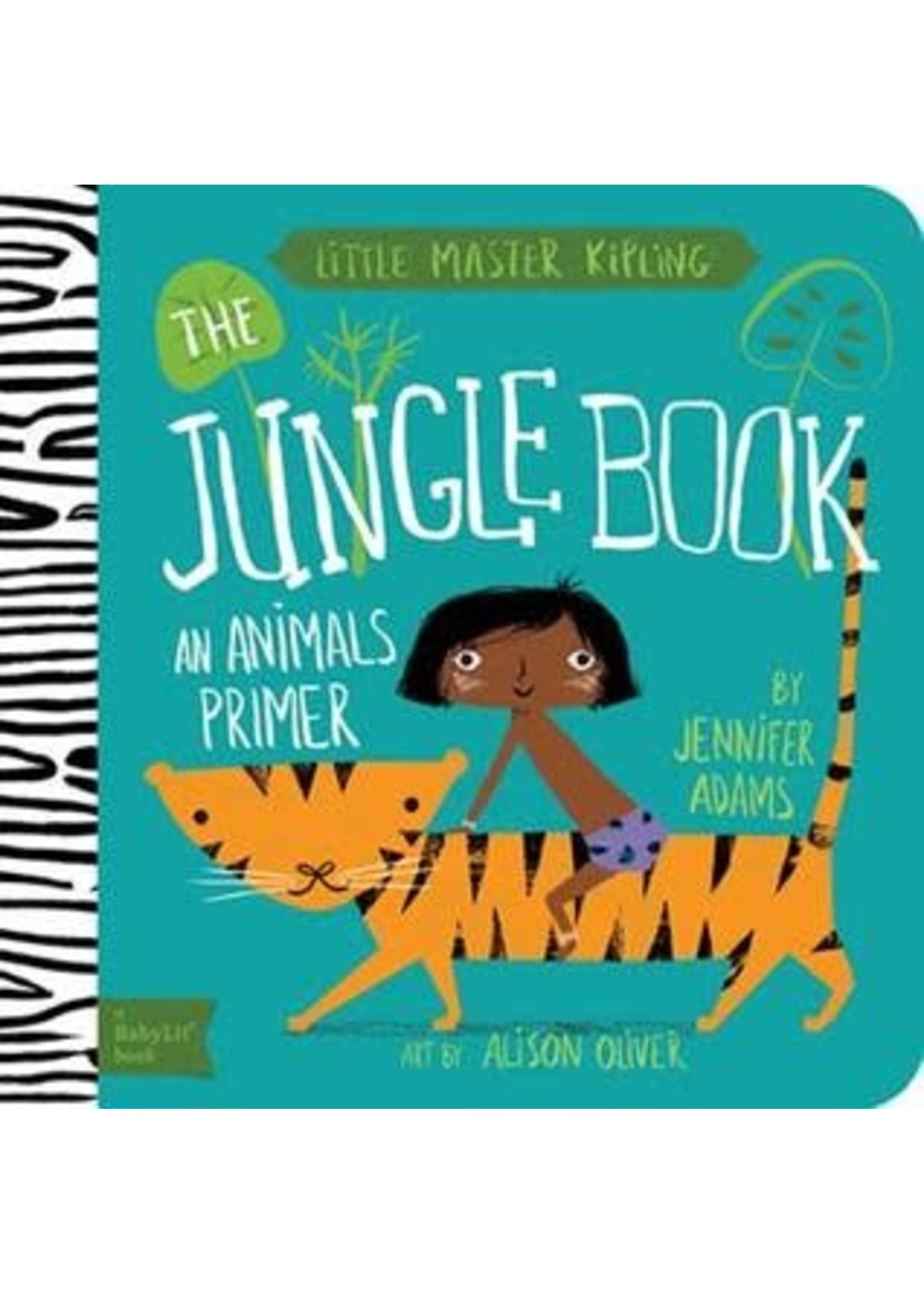 The Jungle Book: A BabyLit® Animals Primer by Jennifer Adams,  Alison Oliver