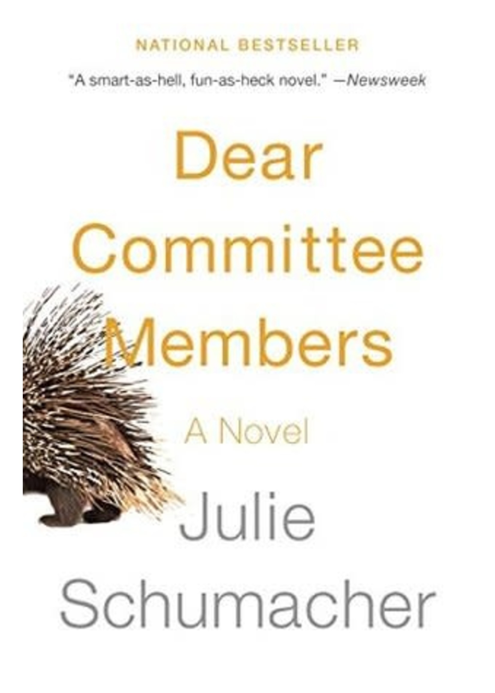 Dear Committee Members