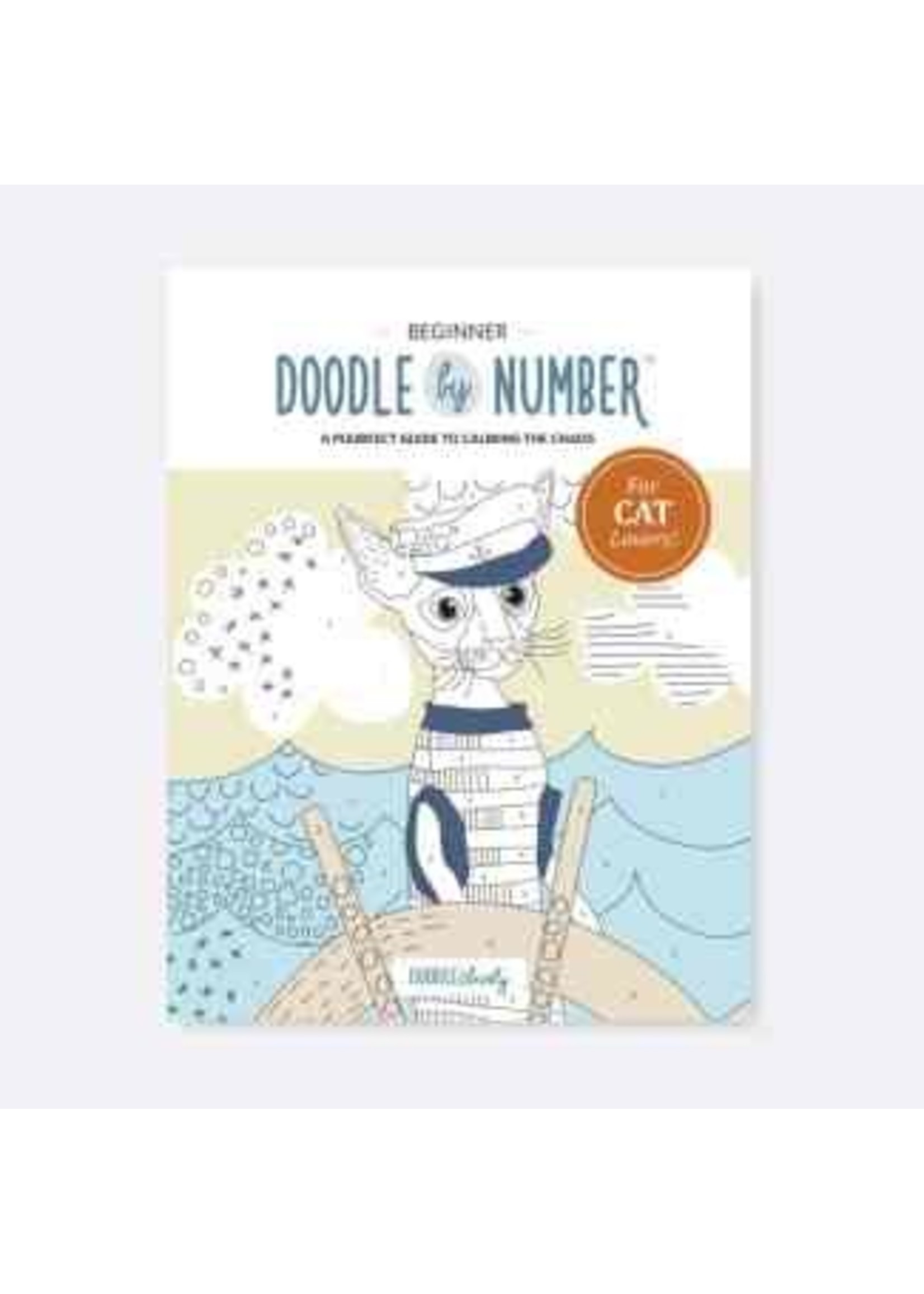 Doodle by Number For Cat Lovers