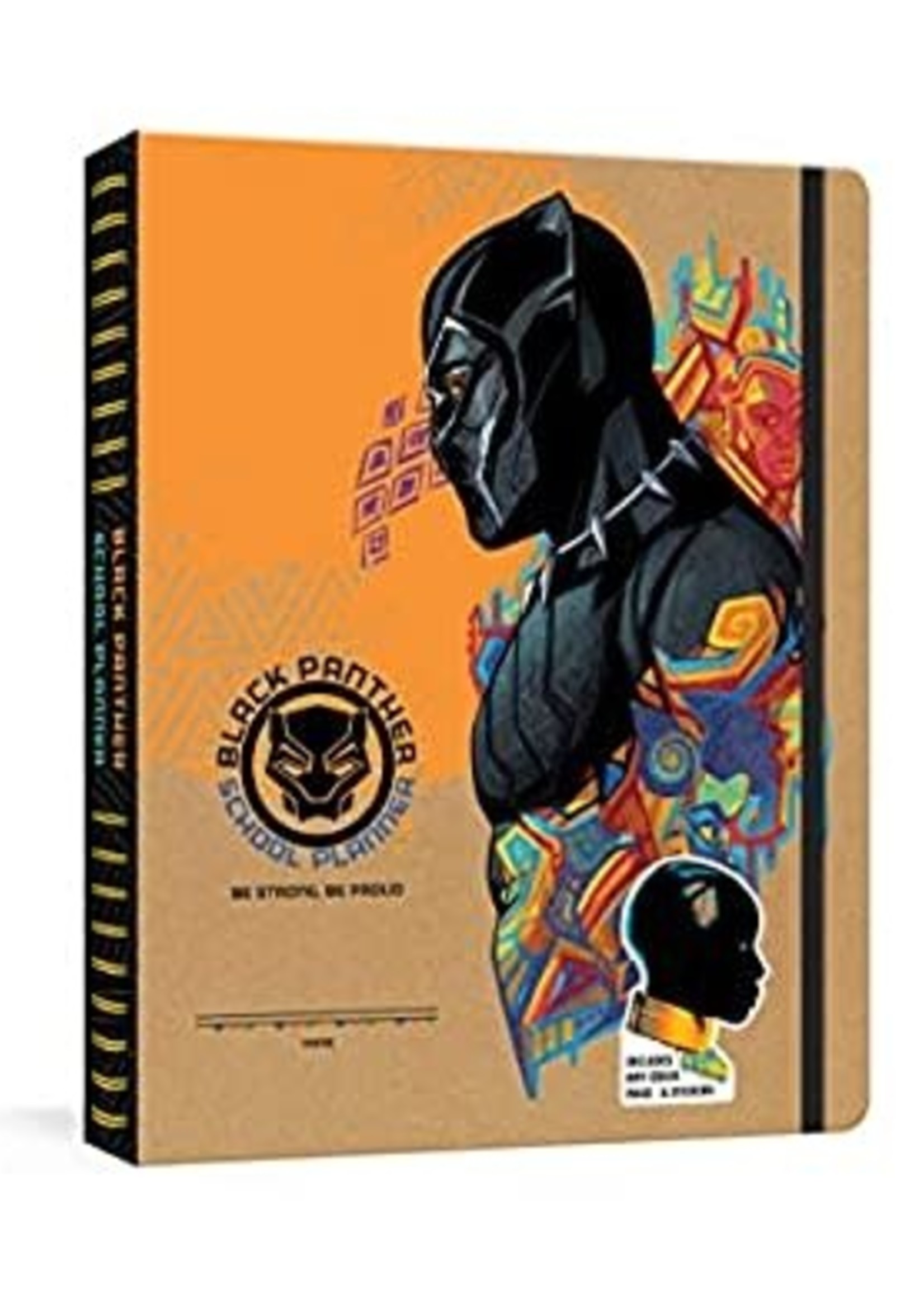 Black Panther School Planner: Be Strong, Be Proud: A Week-at-a-Glance Kid's Planner with Stickers (Marvel School Planner) by Marvel Comics
